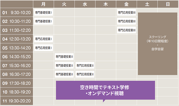 オンデマンド + ライブ配信型